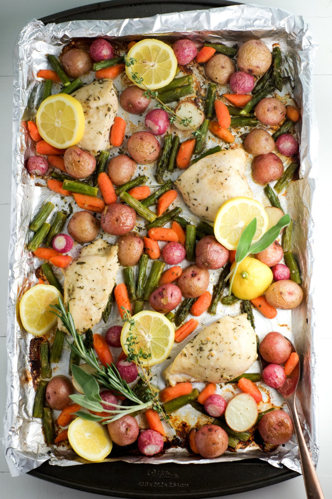 Super Healthy Dinners
 16 Healthy Sheet Pan Dinners