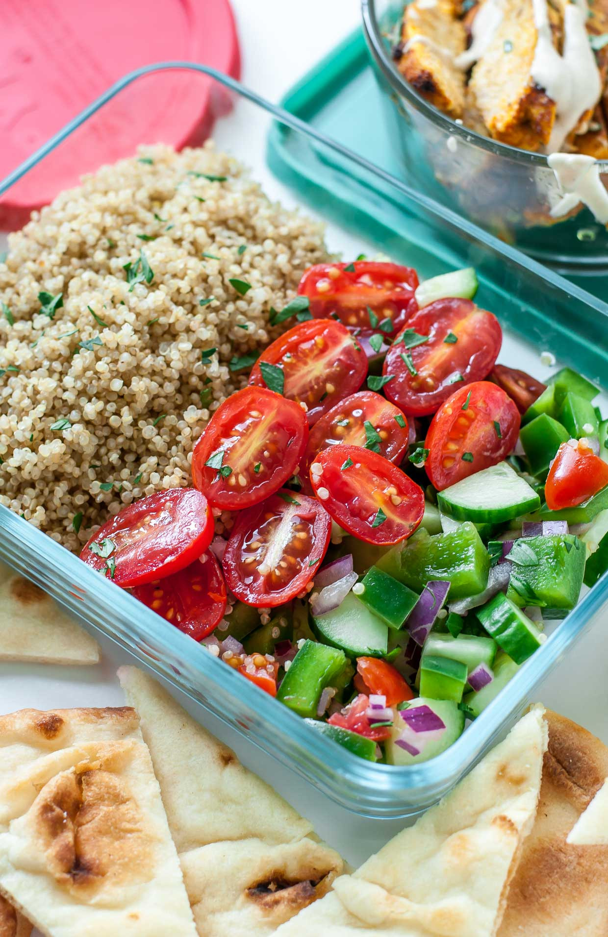 Super Healthy Lunches
 Healthy Chicken Shawarma Quinoa Bowls Peas And Crayons