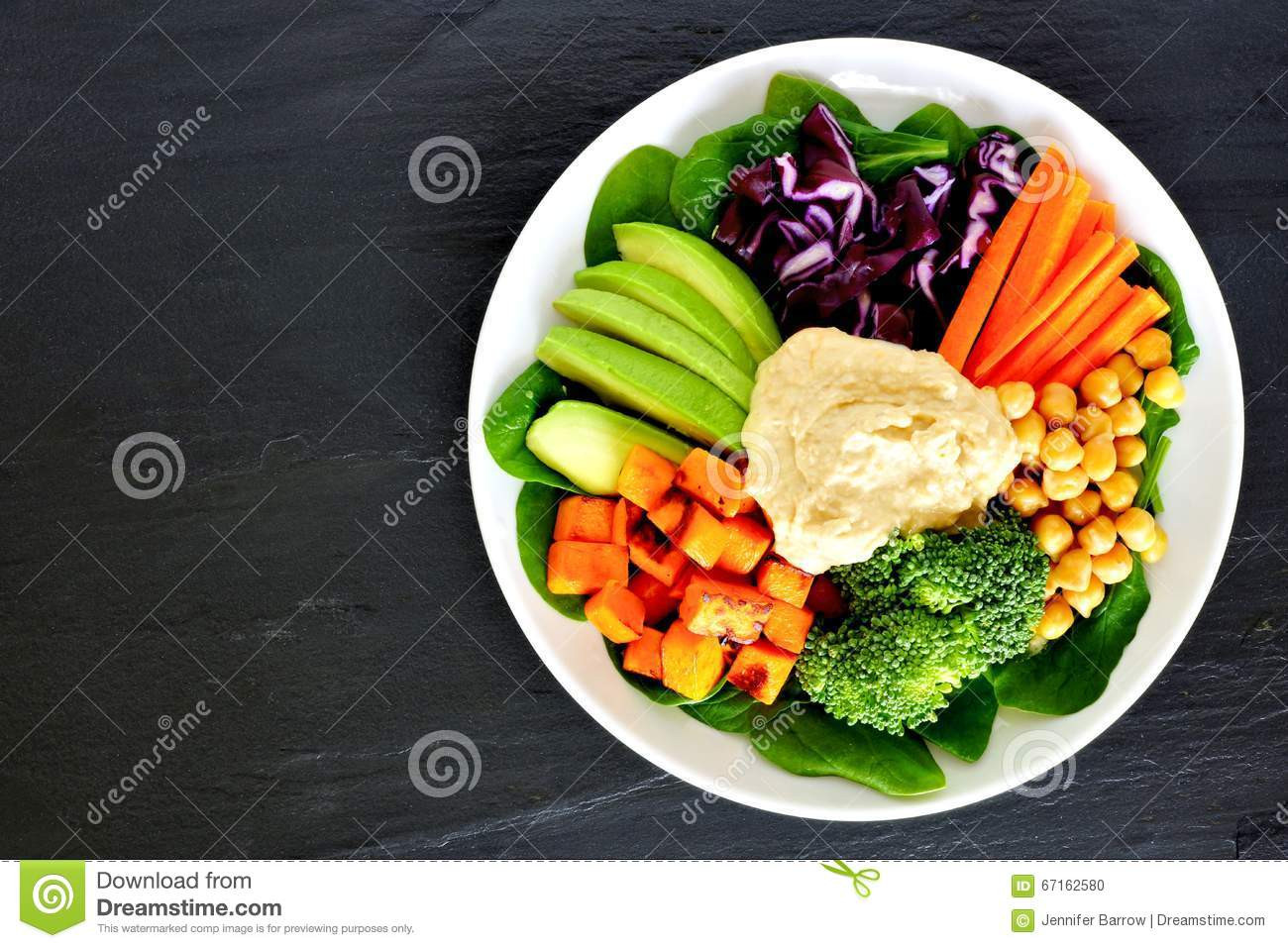 Super Healthy Lunches
 Healthy Lunch Bowl With Super foods And Mixed Ve ables