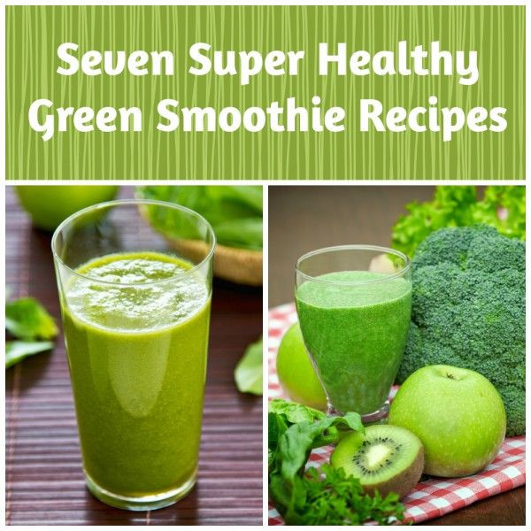 Super Healthy Smoothies
 Seven Nutribullet Green Smoothie Recipes These are super