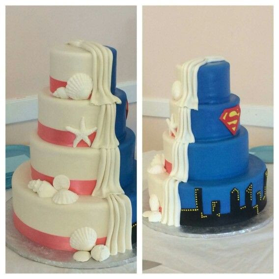 Superman Wedding Cakes
 25 best ideas about Superman wedding cake on Pinterest