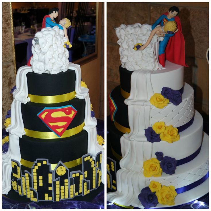 Superman Wedding Cakes
 25 best ideas about Superman wedding on Pinterest