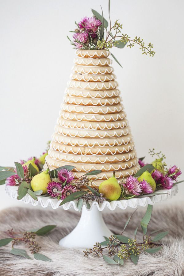 Swedish Wedding Cakes
 Norwegian Kransekake as a wedding cake Looks divine
