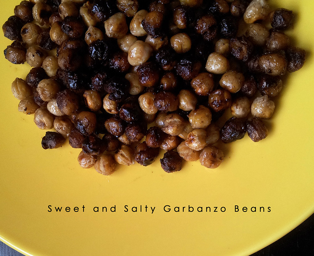Sweet And Salty Healthy Snacks
 Healthy Snacks Sweet and Salty Garbanzo Beans