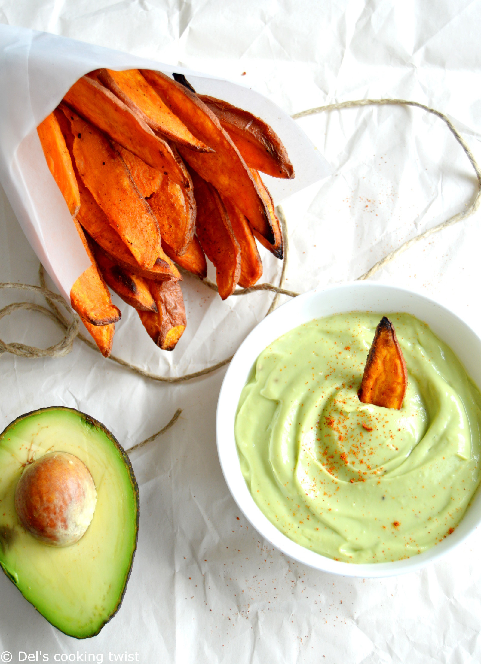 Sweet Potato Healthy
 Healthy Sweet Potato Fries with Avocado Dip – Del s