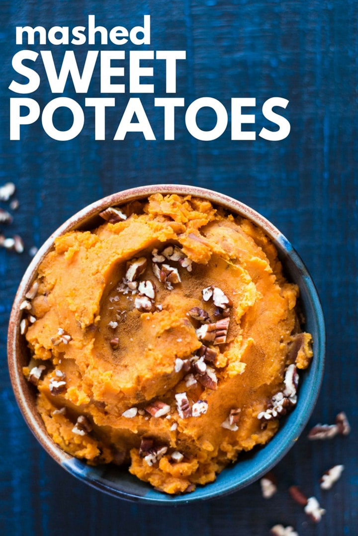 Sweet Potatoes Mashed Healthy
 Healthy Mashed Sweet Potatoes • A Sweet Pea Chef