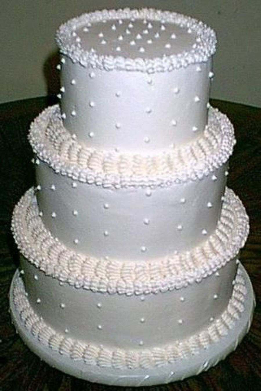 Swiss Dot Wedding Cakes
 Swiss Dot Wedding Cake CakeCentral