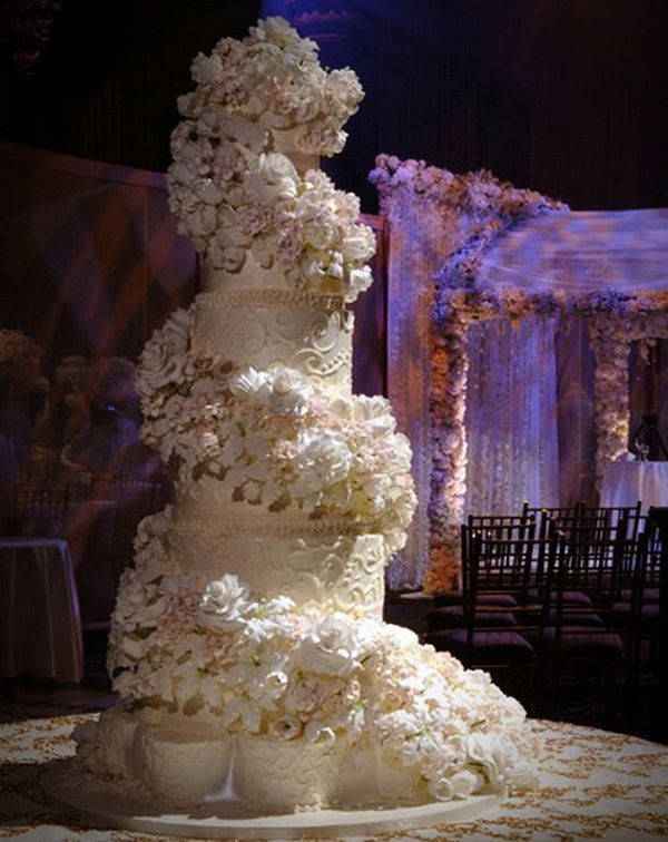 Sylvia Weinstock Wedding Cakes
 18 Best Celebrity Wedding Cakes