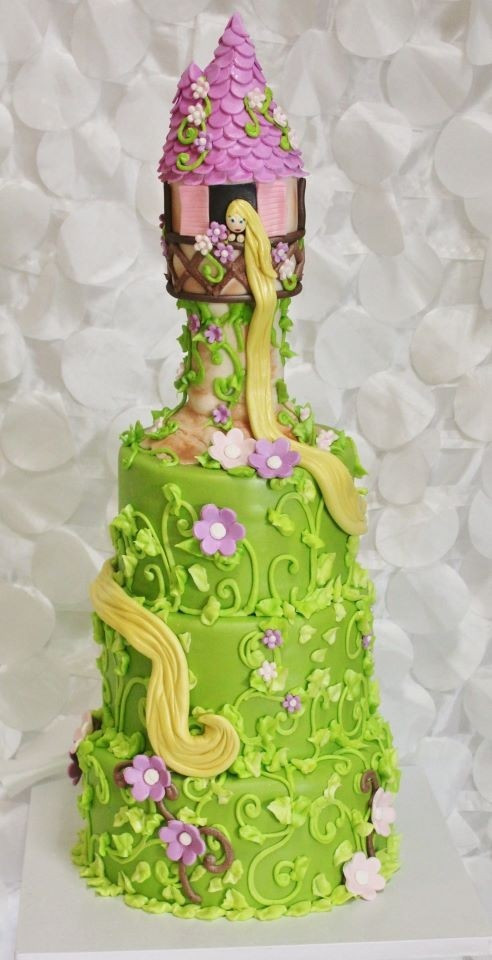Tangled Wedding Cakes
 Torta Rapunzel Tortas Pinterest