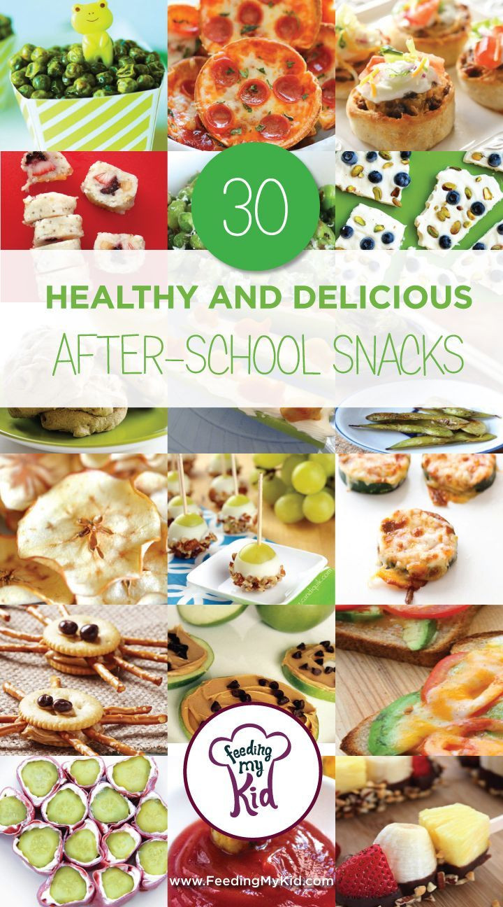Tasty Healthy Snacks
 30 Healthy and Delicious After School Snacks