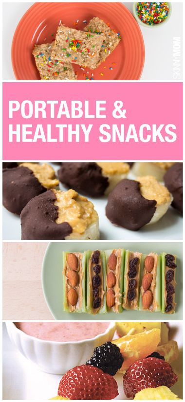 Tasty Healthy Snacks
 10 Portable Healthy Snacks