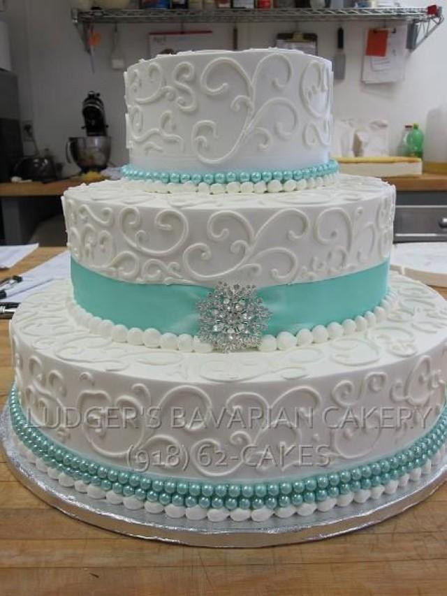 Teal Wedding Cakes
 Cake Teal Wedding Cake Ideas Weddbook