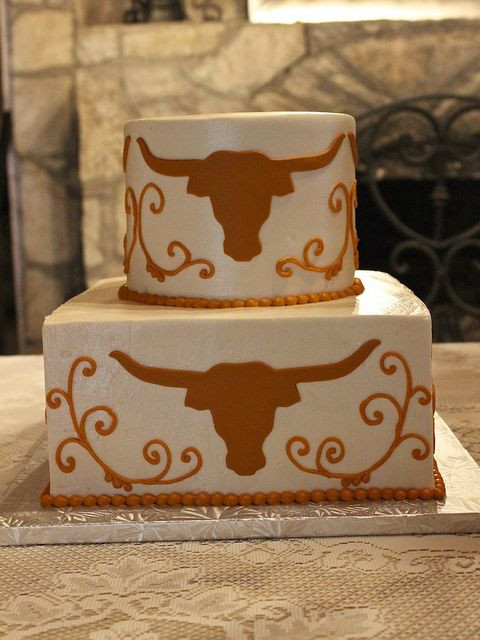 Texas Wedding Cakes
 17 Best images about Texas Longhorn Cakes on Pinterest