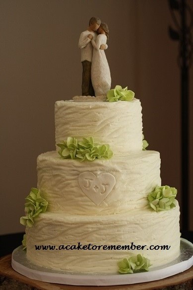 Textured Buttercream Wedding Cakes
 Textured Buttercream Wedding Cake
