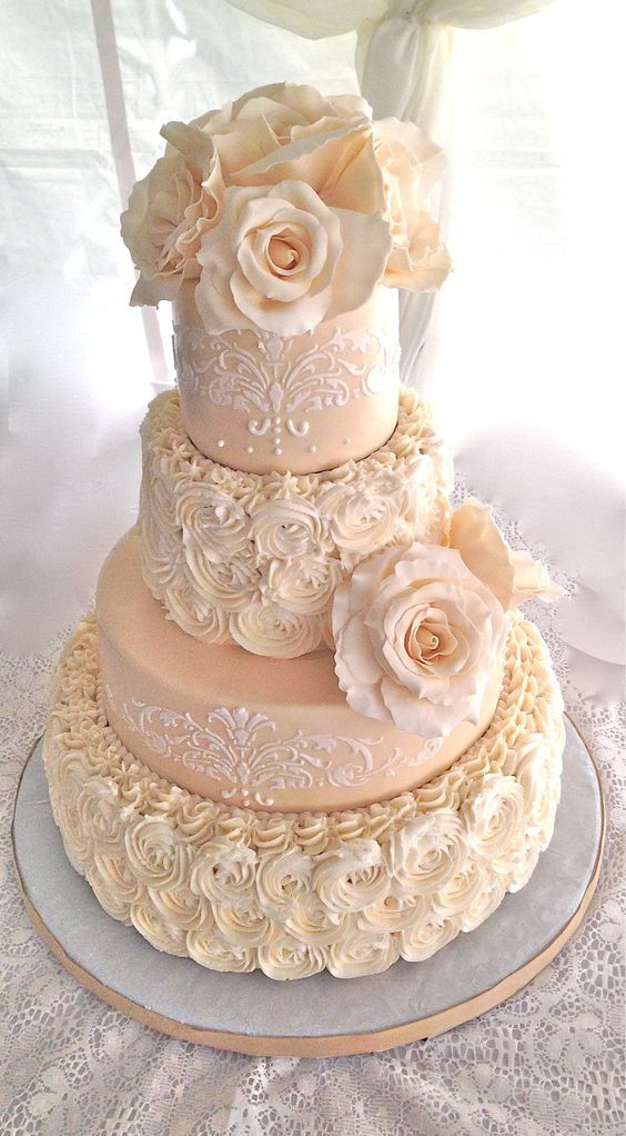 Textured Buttercream Wedding Cakes
 textured buttercream wedding cake Google Search