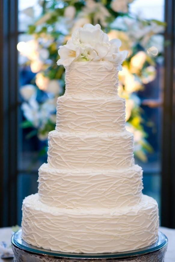 Textured Wedding Cakes
 Textured Wedding Cake ♥ Wedding Cake Design Weddbook