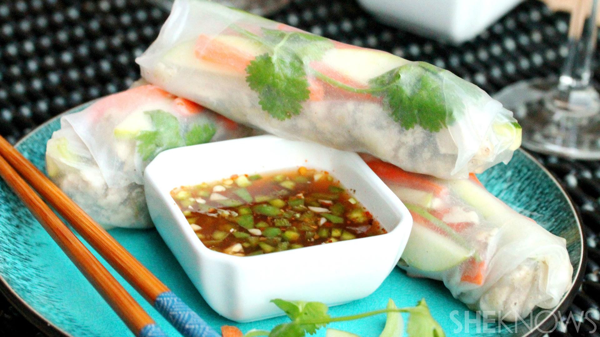 Thai Summer Rolls Recipes
 Make Thai summer rolls with your leftover turkey