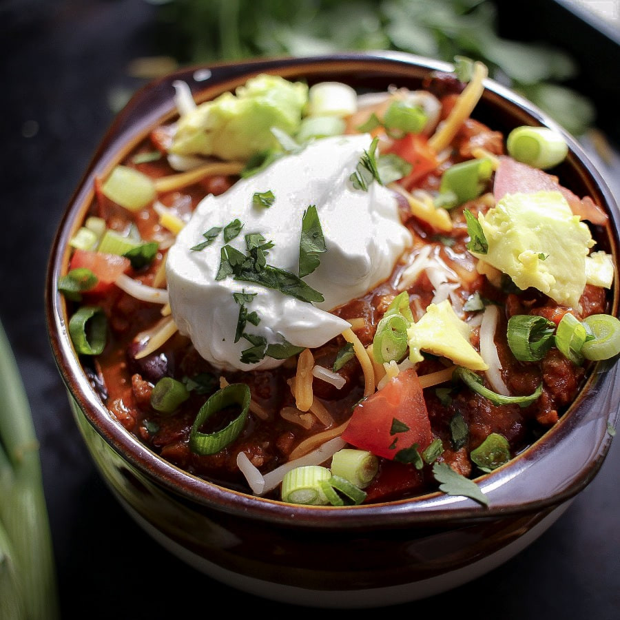 The Best Healthy Turkey Chili
 Heart Healthy Turkey Chili The Chunky Chef