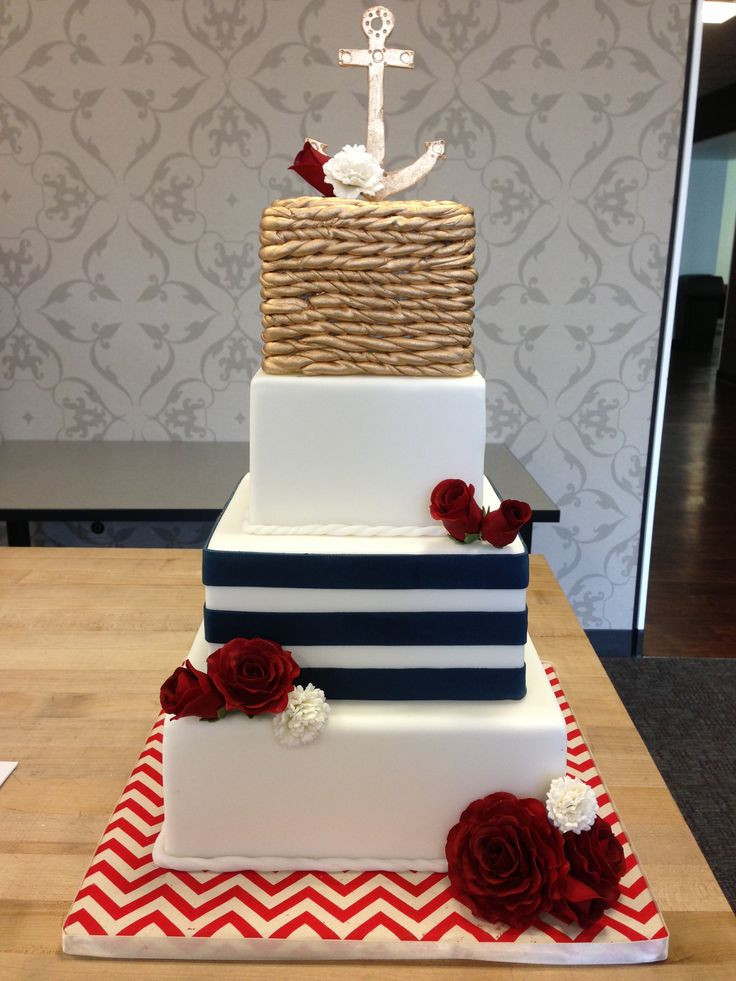 Themed Wedding Cakes
 Nautical Wedding Theme