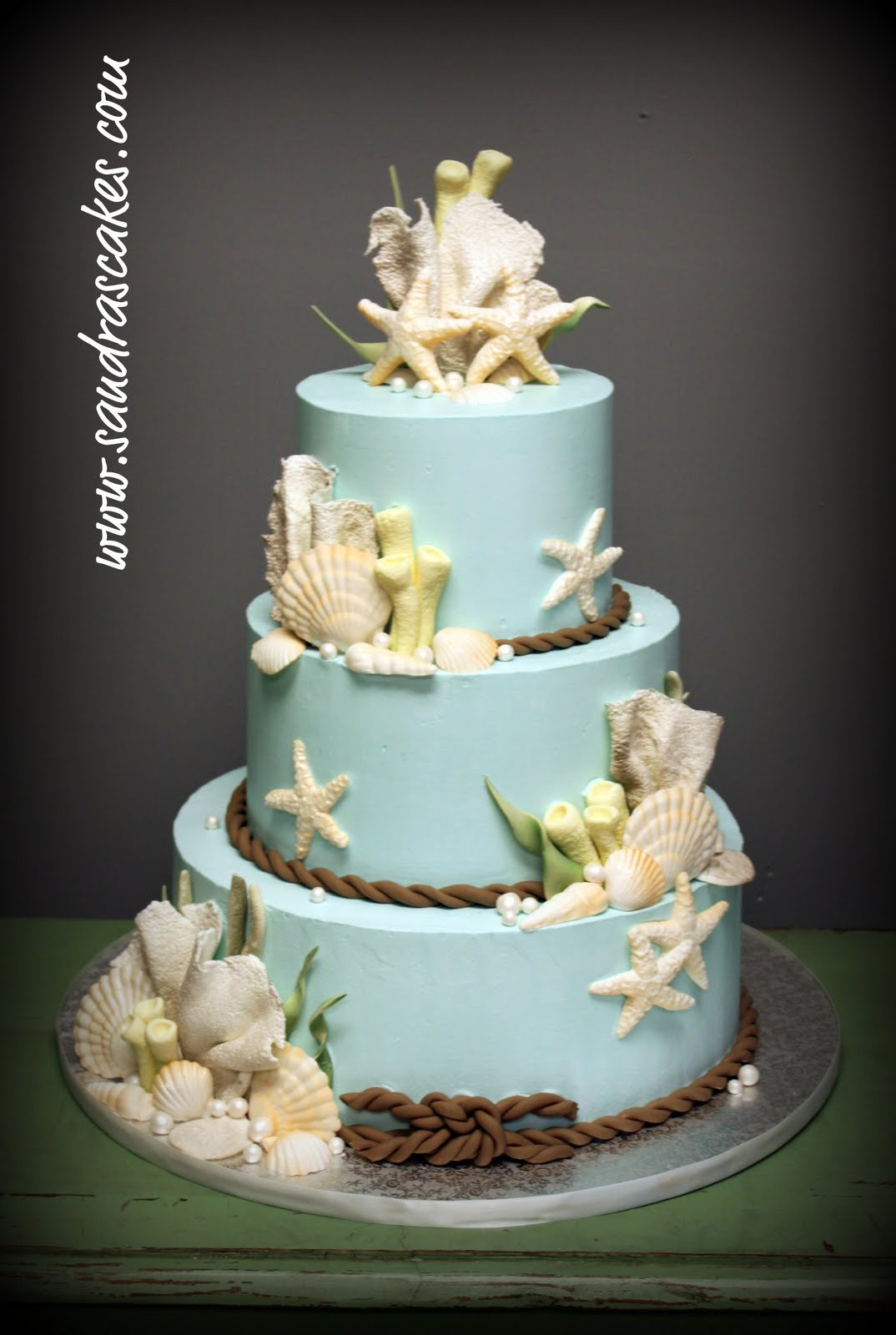 Themed Wedding Cakes
 Beach Themed Wedding Cakes