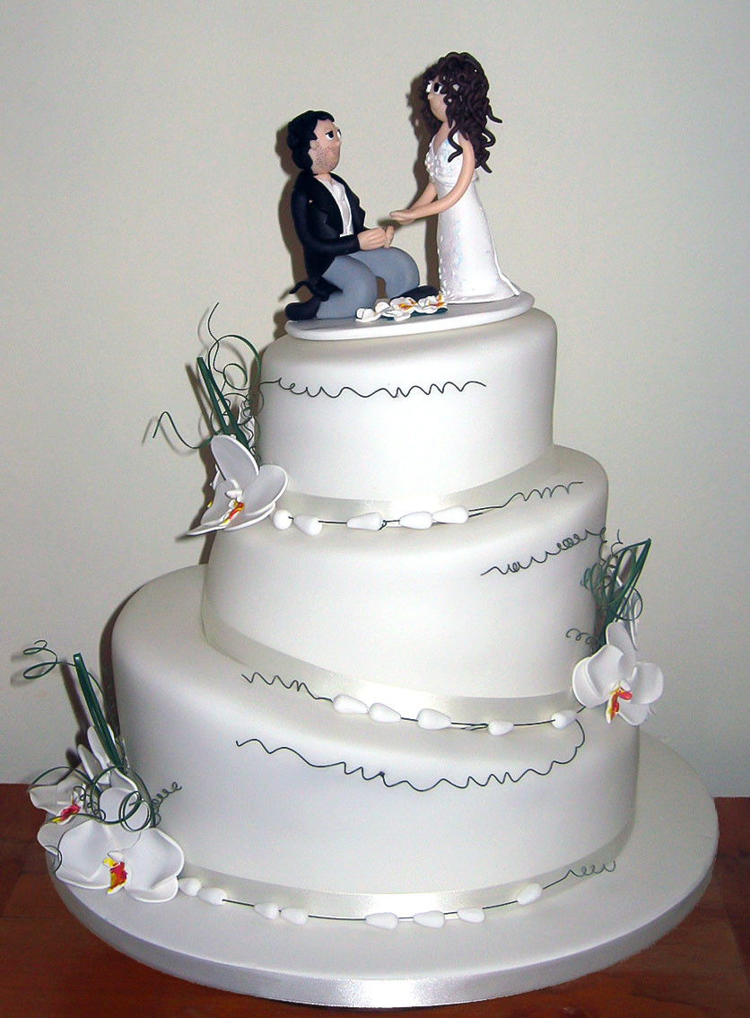 Three Tear Wedding Cakes
 Wedding Cakes Gallery