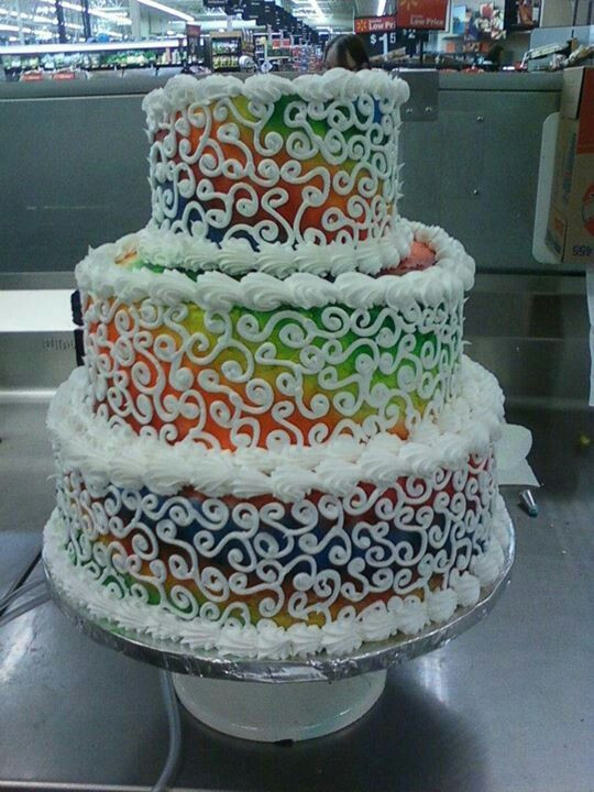 Tie Dye Wedding Cakes
 Tie dye wedding cake My creations Pinterest