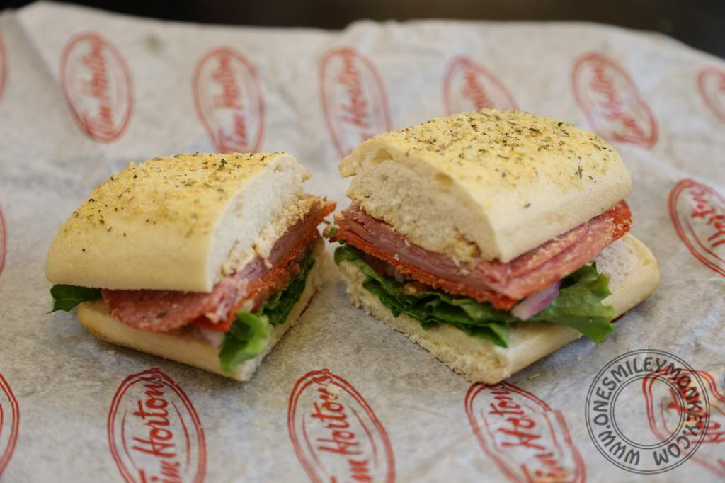 Tim Hortons Healthy Breakfast
 Tim Hortons Extreme Italian Sandwich Get a FREE $10 Tim