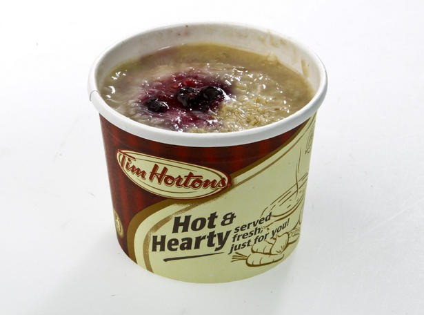 Tim Hortons Healthy Breakfast
 Every Fast Food Oatmeal—Ranked