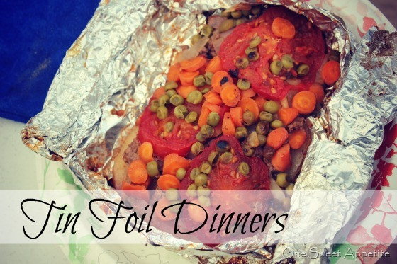 Tin Foil Dinners Camping
 Camping Tin Foil Dinners e Sweet Appetite