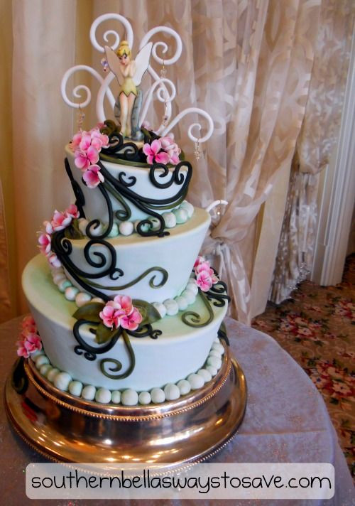 Tinkerbell Wedding Cakes
 Tinkerbell Wedding Cake All Things Disney