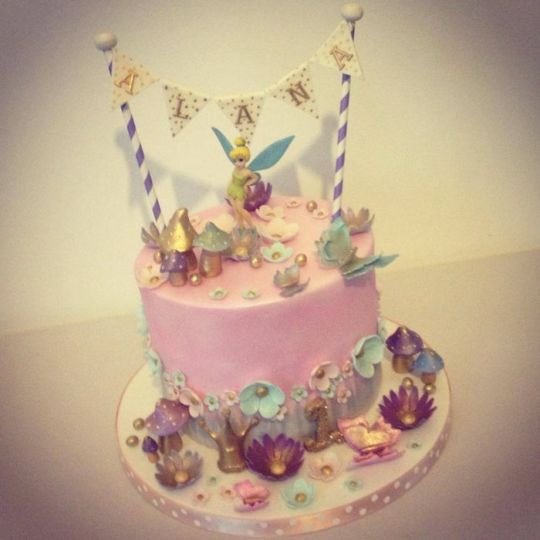 Tinkerbell Wedding Cakes
 Tinkerbell Birthday cake cake by Dee CakesDecor