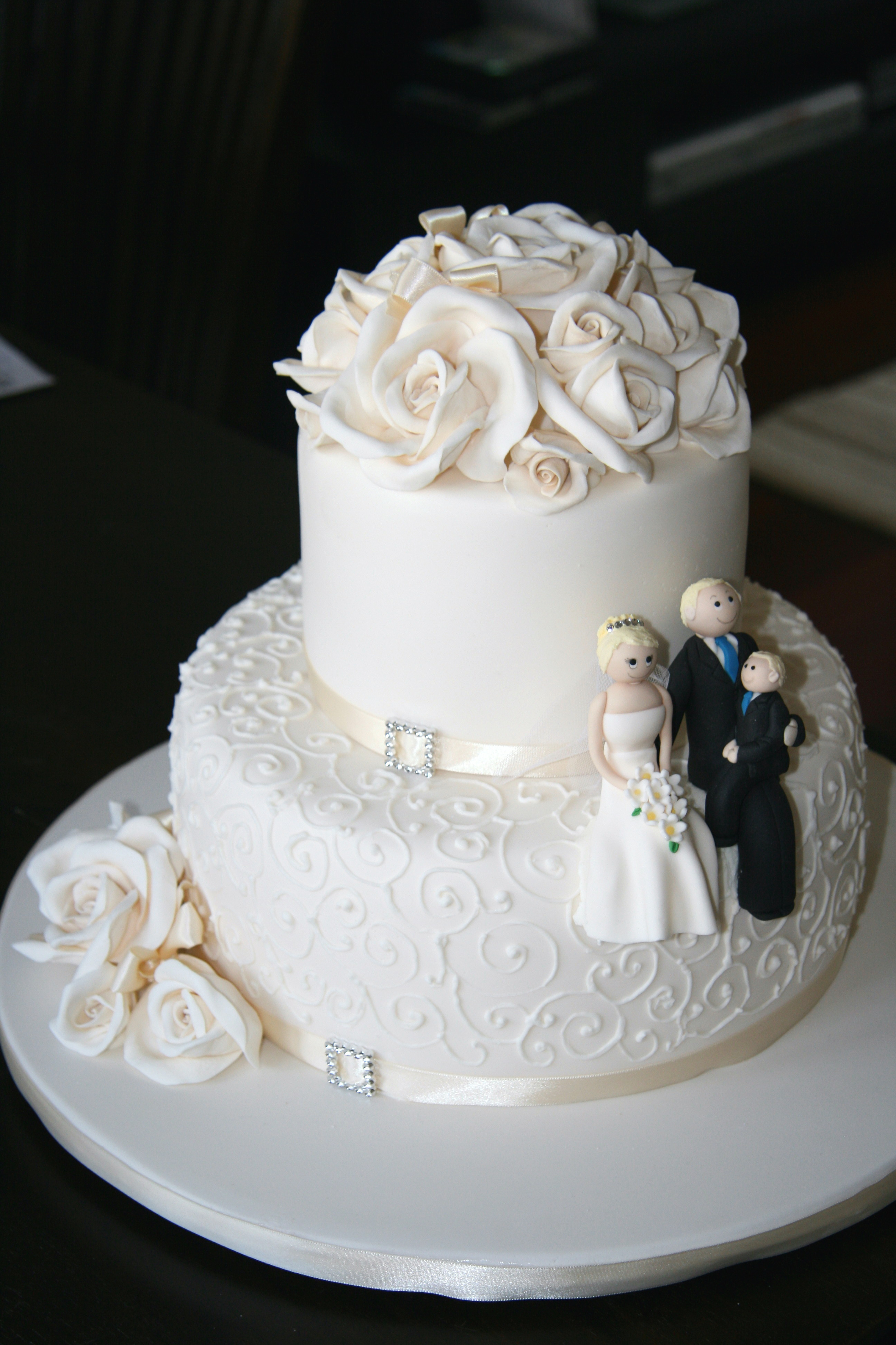 Tom Thumb Wedding Cakes
 2 tier wedding cake ideas idea in 2017