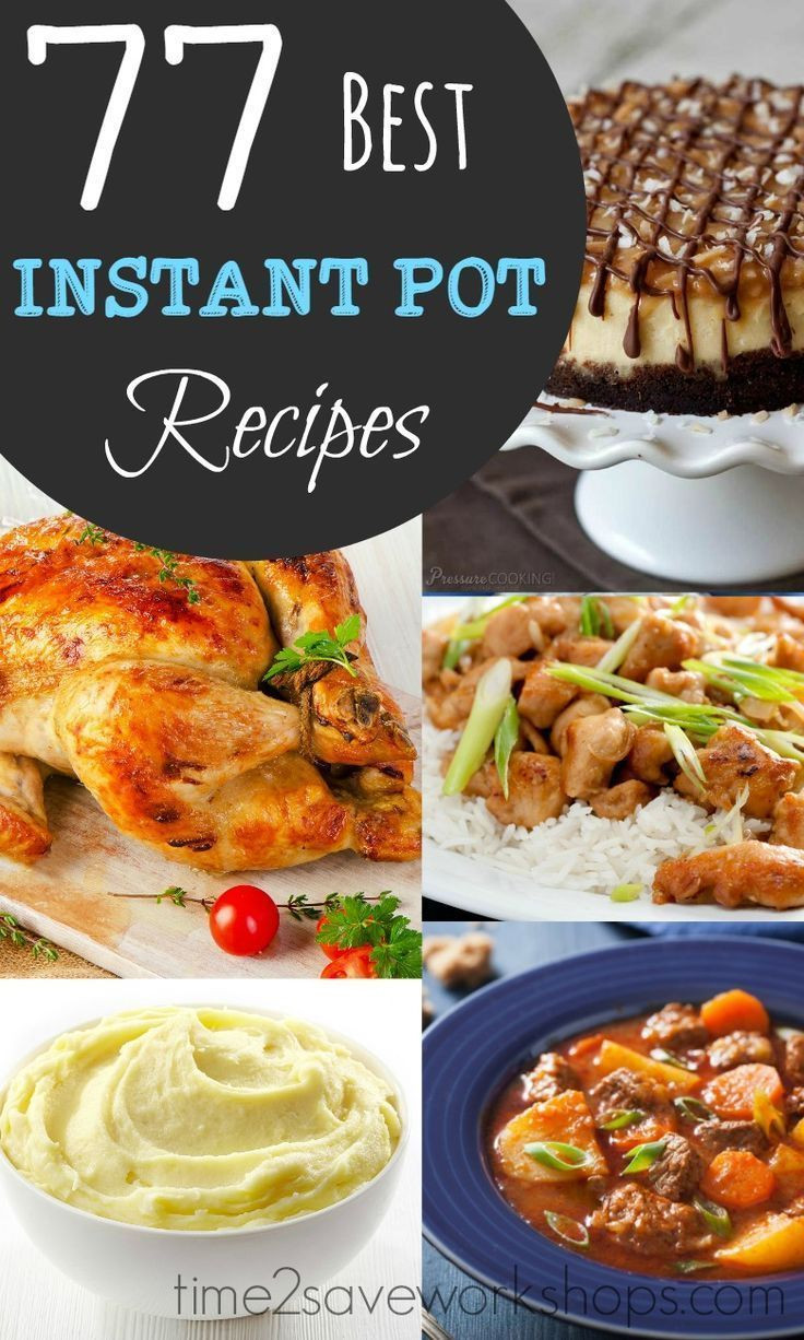 Top Rated Healthy Instant Pot Recipes
 676 best Food Roundups and Lists images on Pinterest