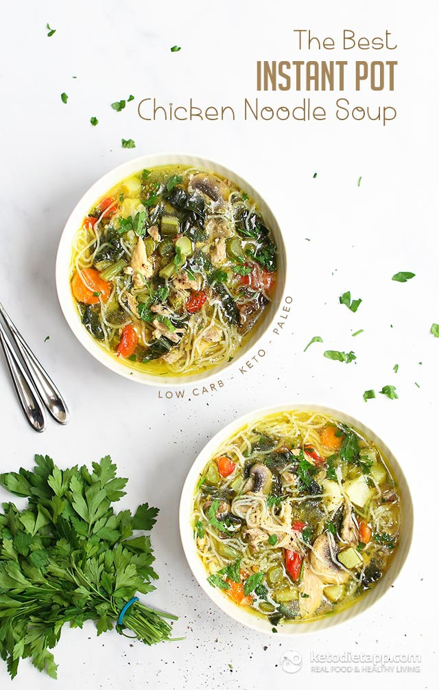 Top Rated Healthy Instant Pot Recipes
 The Best Instant Pot Chicken Noodle Soup