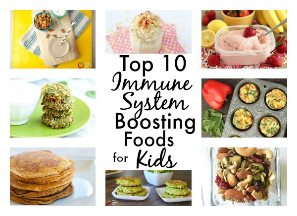 Top Ten Healthy Snacks
 Top 10 Immune System Boosting Foods For Kids with ideas