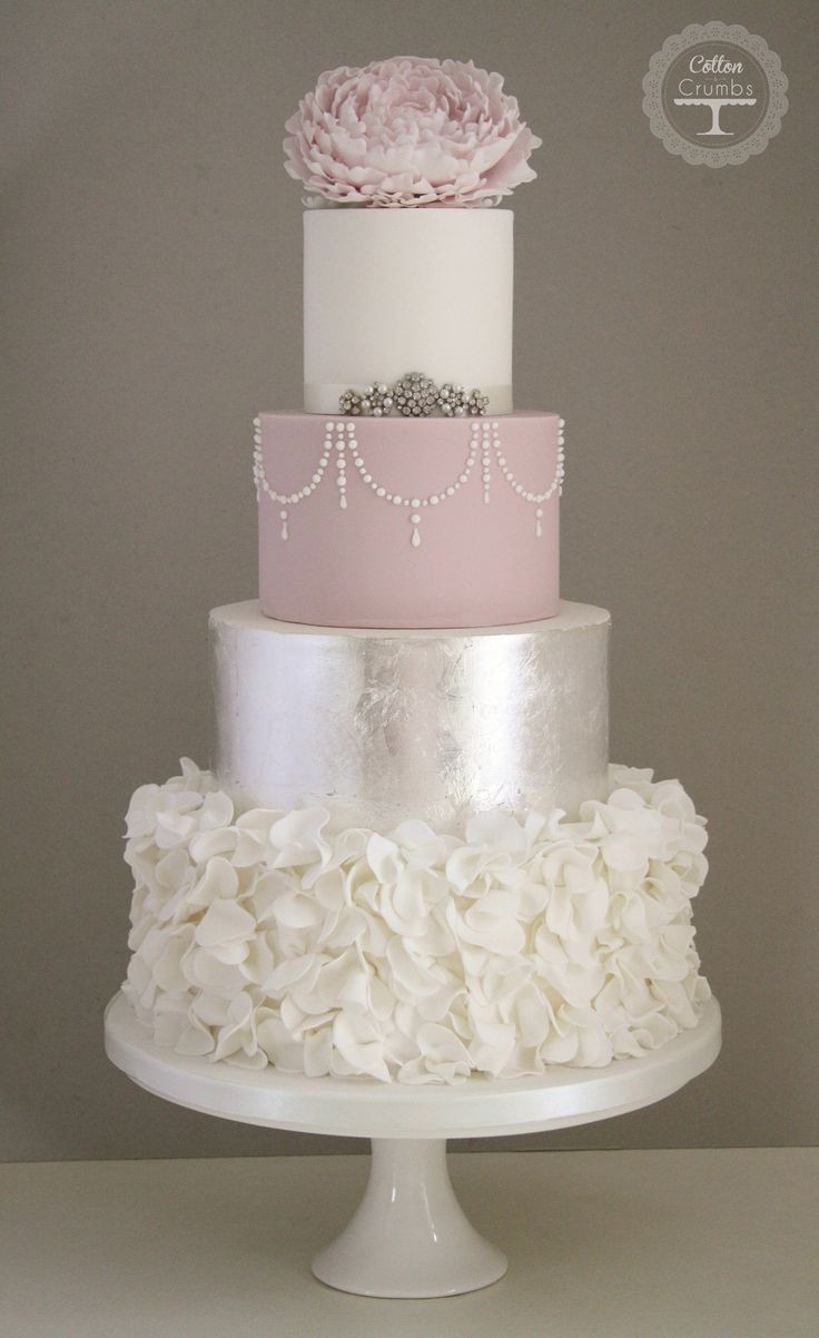 Top Tier Wedding Cakes
 25 best ideas about 4 Tier Wedding Cake on Pinterest