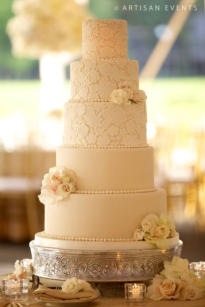 Top Tier Wedding Cakes
 5 Tier Wedding Cake