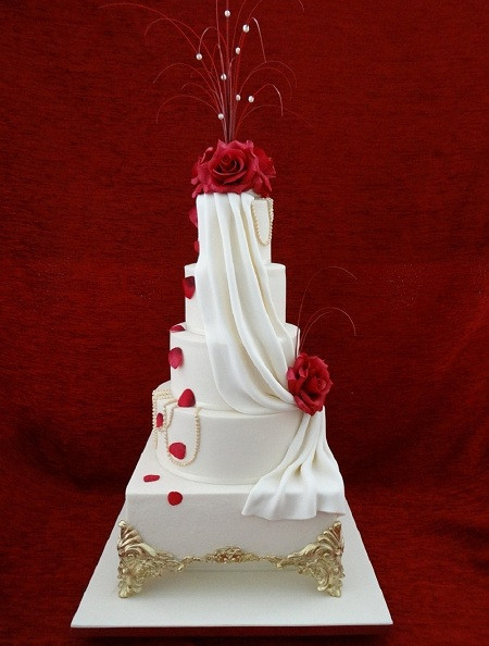 Top Tier Wedding Cakes
 Wedding Cakes Birmingham Top Nosh Cakes