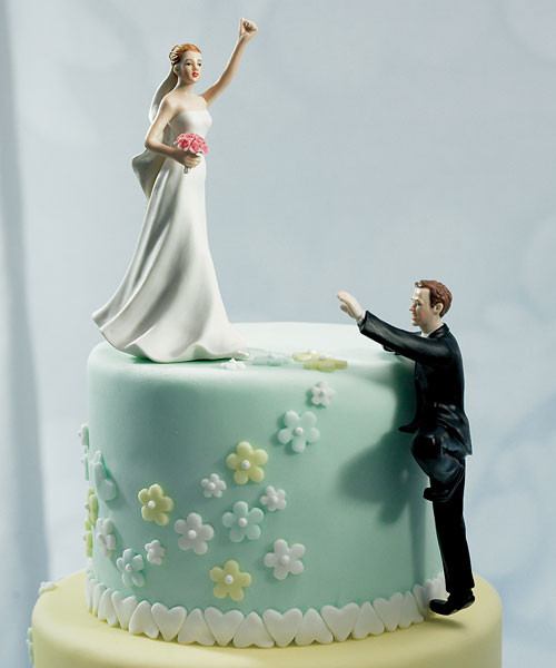 Tops Of Wedding Cakes
 Funny Wedding Cake Toppers