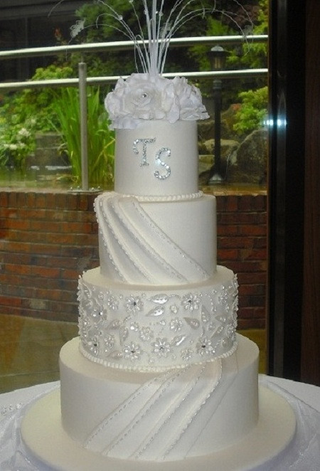 Tops Of Wedding Cakes
 Wedding Cakes Wednesbury Top Nosh Cakes