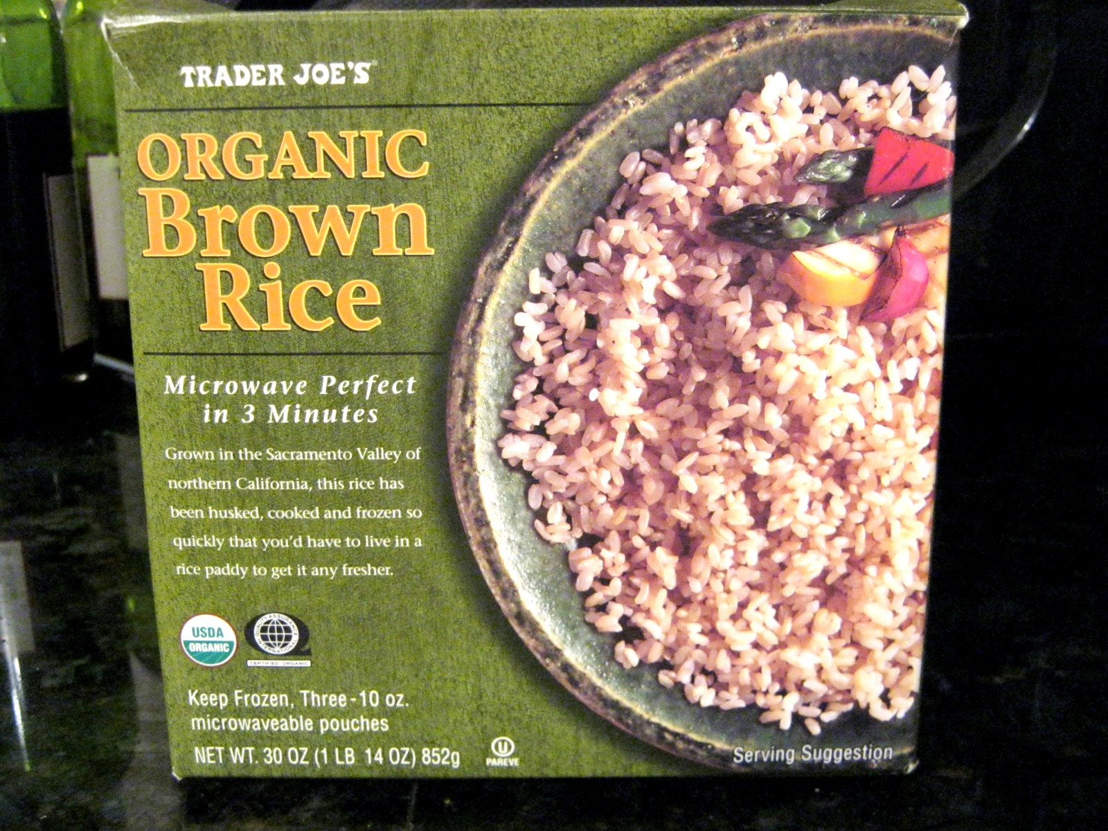 Trader Joe Organic Brown Rice
 Bowden Life 101 Trader Joe s Brown Rice with Veggies