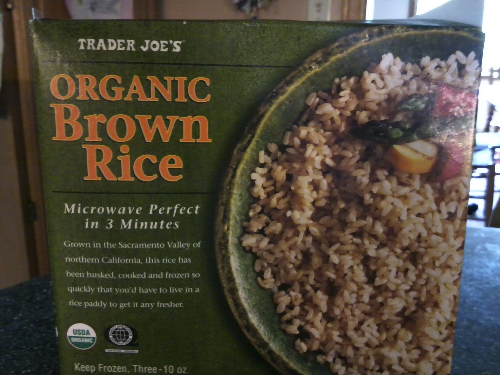 Trader Joe Organic Brown Rice
 A Lifetime Loser Food The Day Joy Bauer s Power Lunch