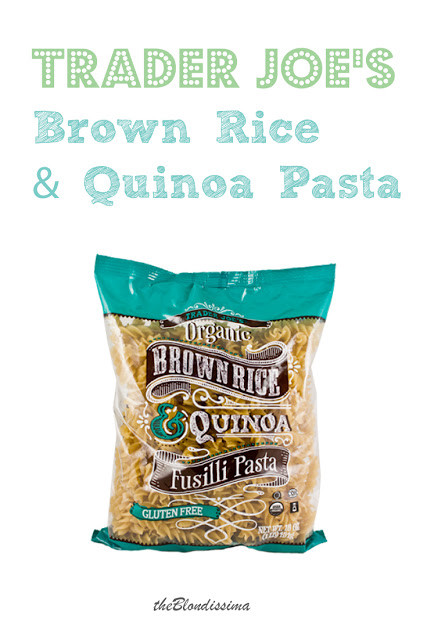 Trader Joe'S Organic Brown Rice
 Trader Joe s Brown Rice & Quinoa Pasta The Blondissima