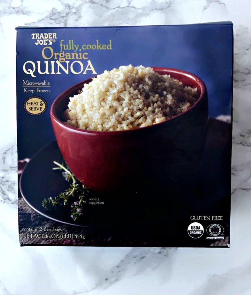Trader Joe'S Organic Quinoa
 5 Minute Blueberry Quinoa Breakfast Bowl