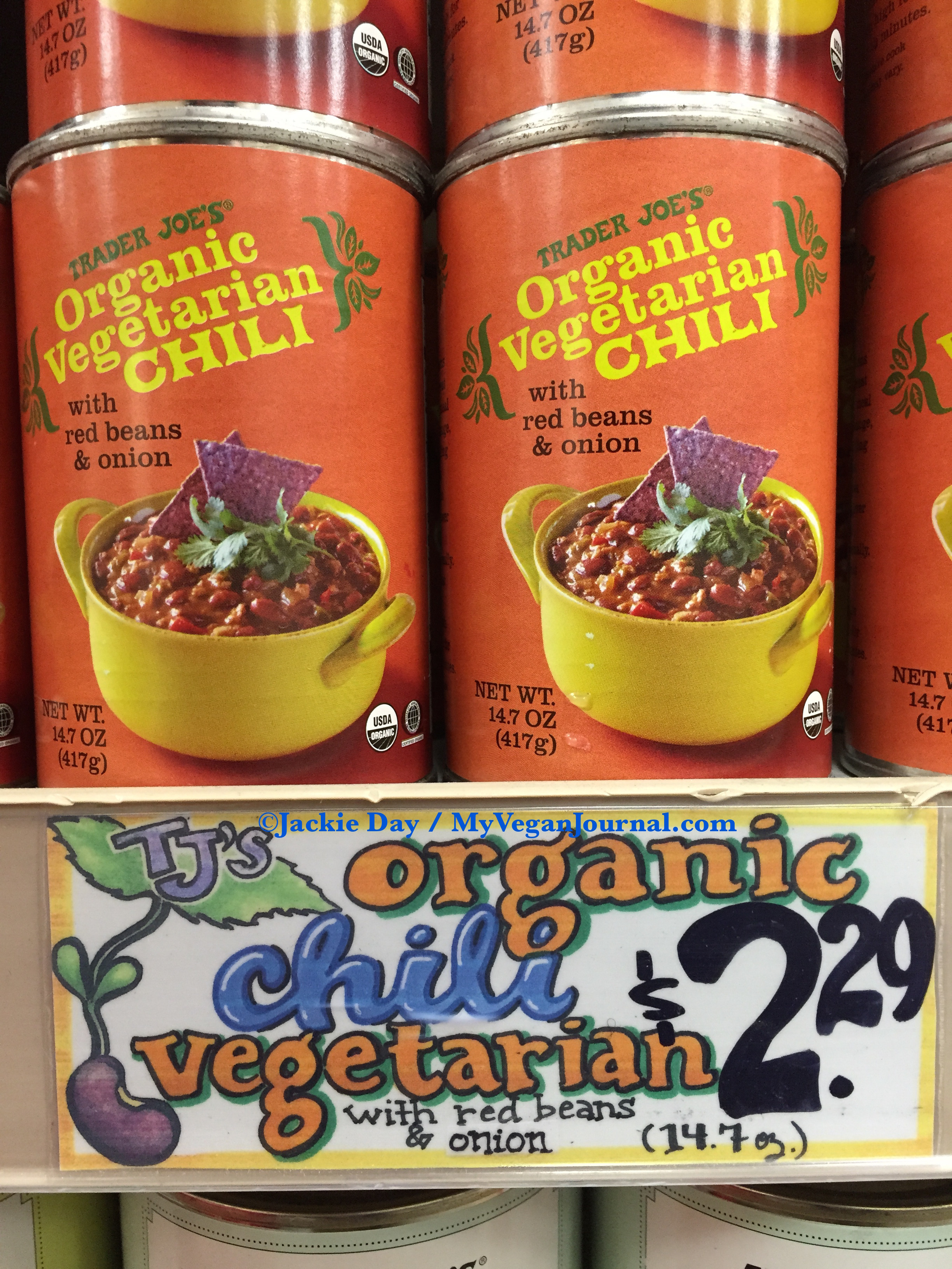 Trader Joe'S Organic Vegetarian Chili
 There s Lots of New Vegan Food At Trader Joe s My Vegan