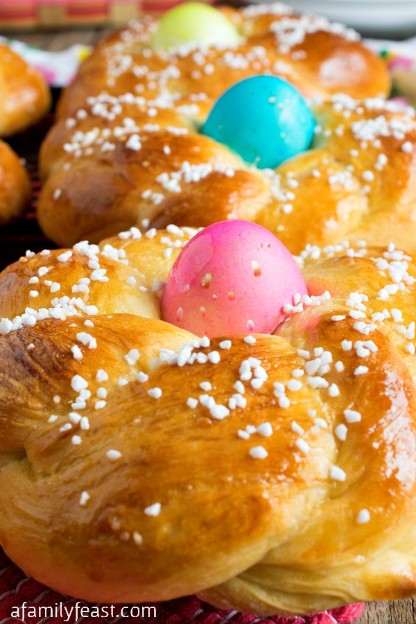 Traditional Easter Bread
 Italian Easter Bread Pane di Pasqua A Family Feast