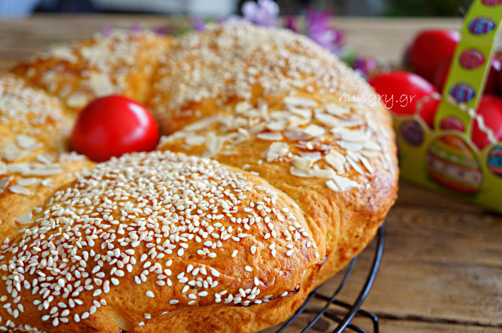 Traditional Easter Bread
 Kitchen Stories Traditional Greek Easter Bread