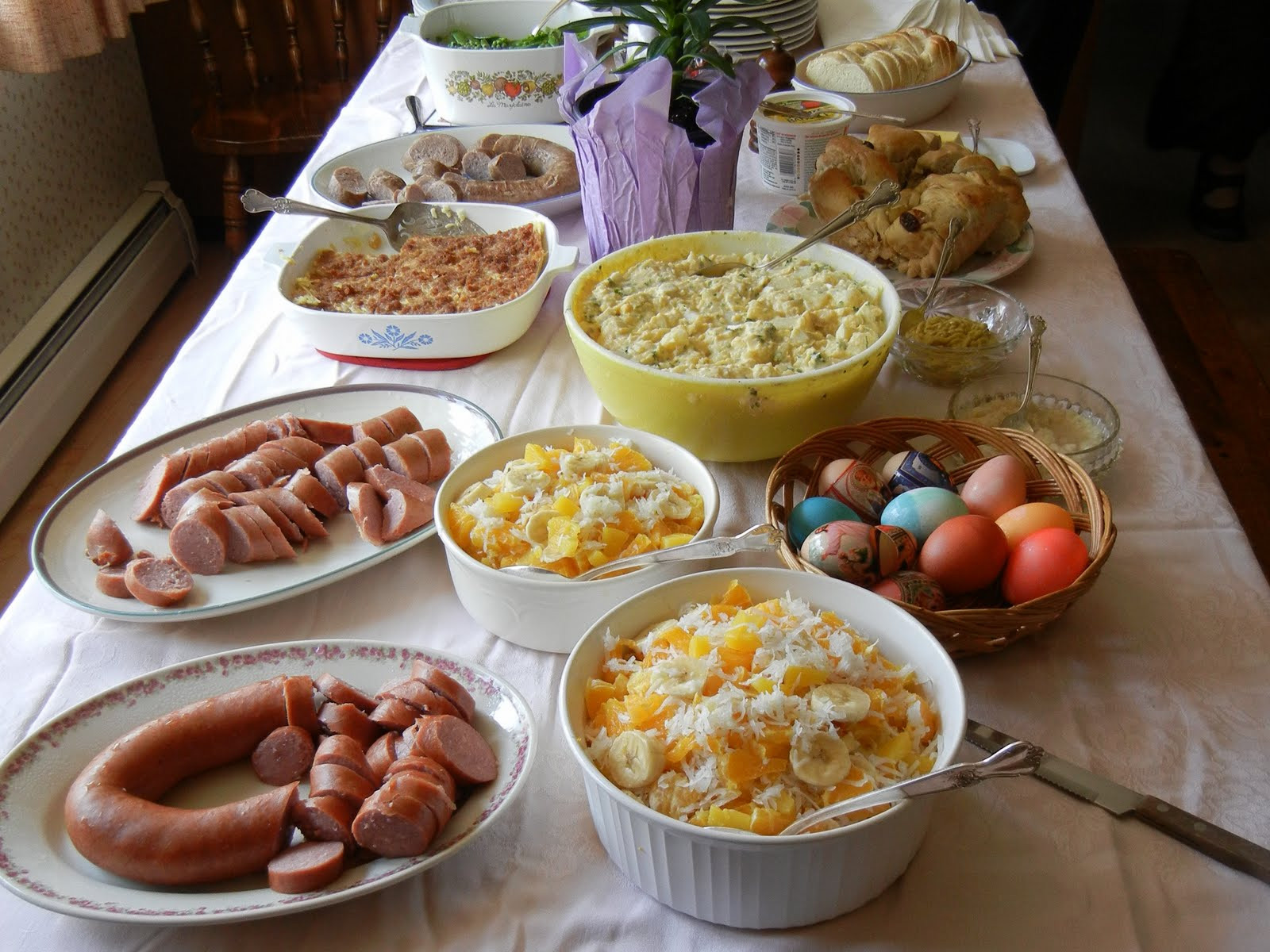 Traditional Polish Easter Dinner
 polish easter food