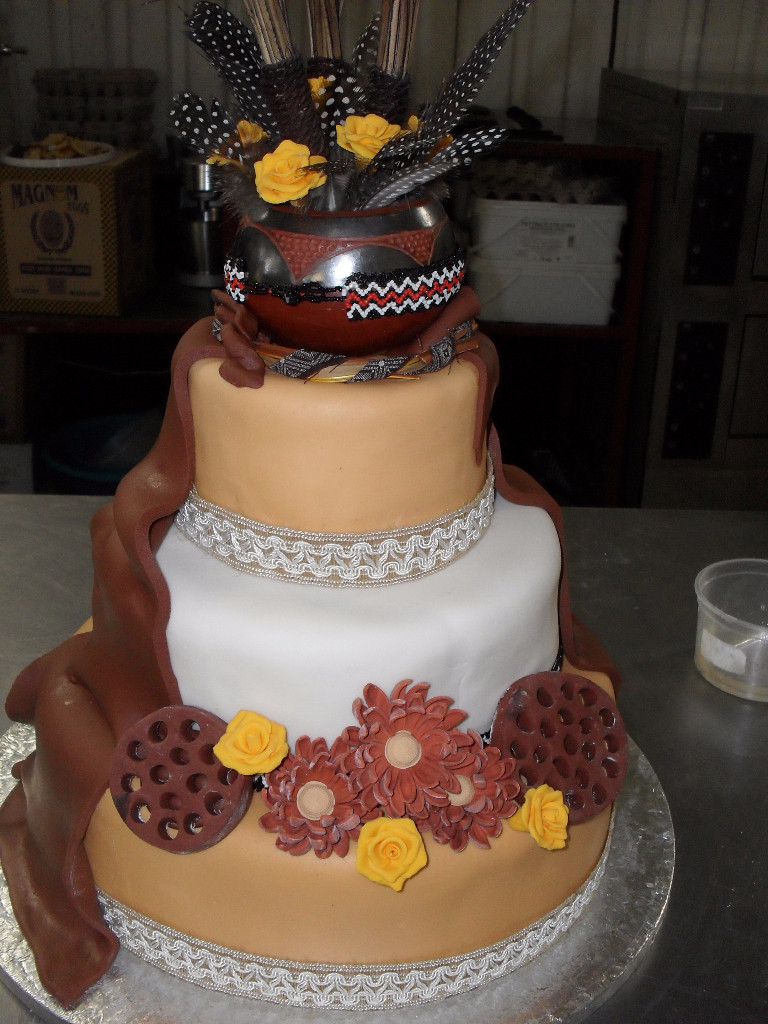 Traditional Wedding Cakes Pictures
 African Traditional Wedding Cakes