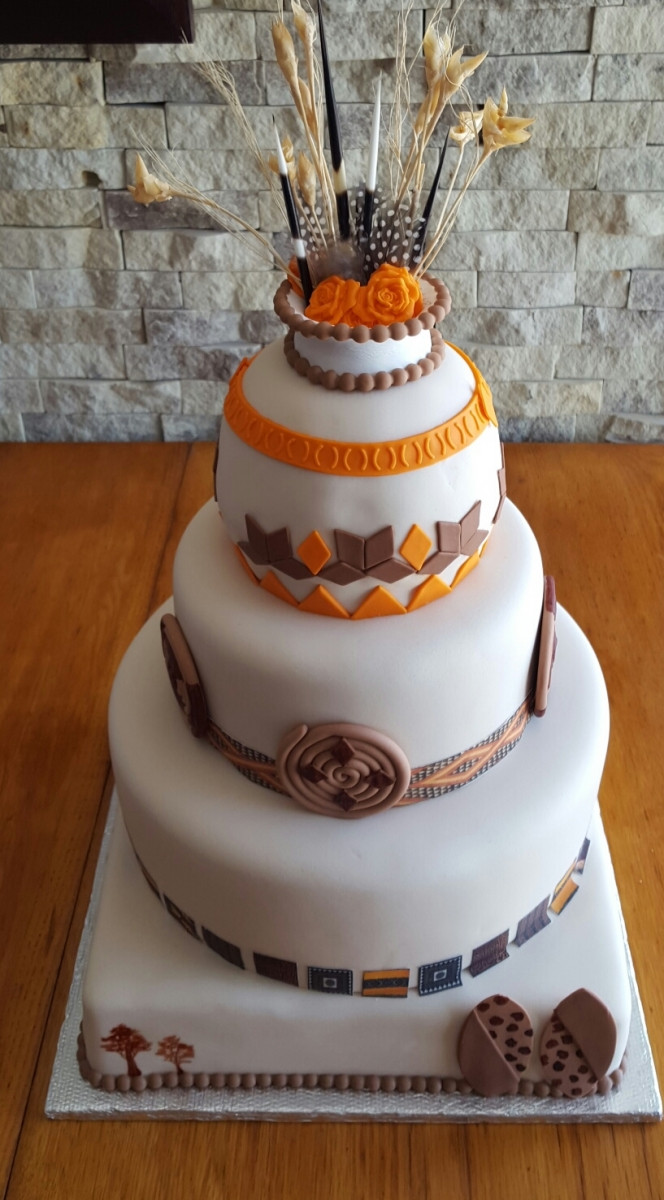 Traditional Wedding Cakes
 AFRICAN TRADITIONAL CAKES